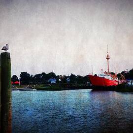 Lewes - Overfalls Lightship 2 by Richard Reeve