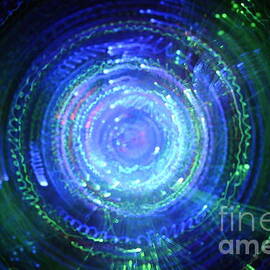 Light from Fiber Optic Swirl by Sami Sarkis Photography