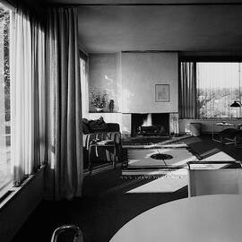 Living Room In Mr. And Mrs. Walter Gropius' House by Robert M. Damora
