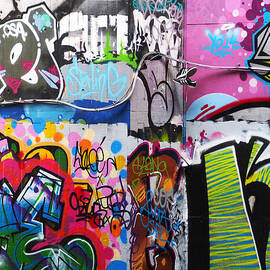 London Skate Park Abstract by Rona Black