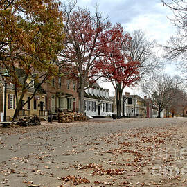 Lonely Colonial Williamsburg by Olivier Le Queinec