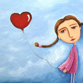 Lonely girl by Lucia Stewart