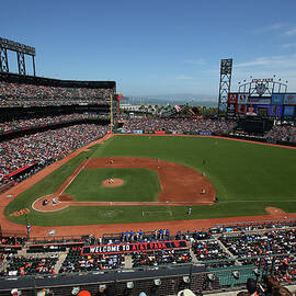 Los Angeles Dodgers V. San Francisco by Brad Mangin