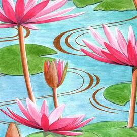 Lotus Flower by Jenny Barnard