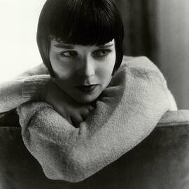 Louise Brooks On A Chair by Edward Steichen