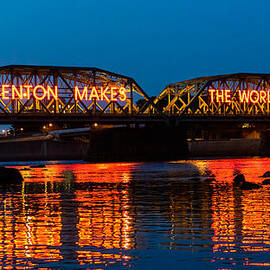 Lower Trenton Bridge by Louis Dallara