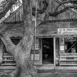 Luckenbach 2 Black and White by Scott Norris