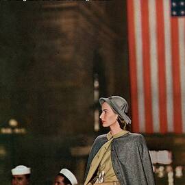 Mademoiselle Cover Featuring Jessica Patton by Fernand Fonssagrives