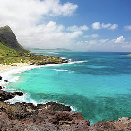 Makapuu Beach At Oahu by M Swiet Productions