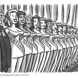 Makes You Kind Of Proud To Be An American by Peter Arno