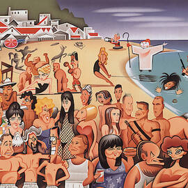 Malibu Beach by Robert Risko