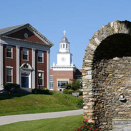 Malvern Prep - St Rita and Clock by Richard Reeve