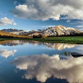 Mammoth Peak Reflection by Tom Grubbe