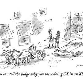 Man Dressed In Roman Garb by Michael Maslin