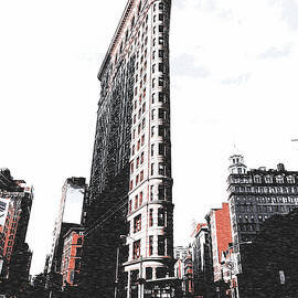 Manhattan - FlatIron Art by Richard Reeve