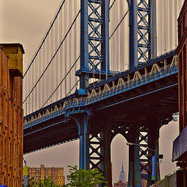 Manhattan Bridge  Brooklyn  NYC by Louis Dallara