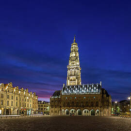 Marketplace In Arras by Frans Sellies