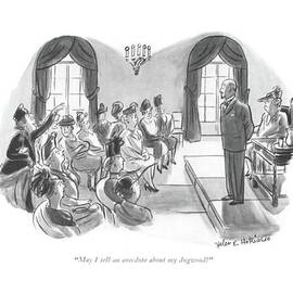 May I Tell An Anecdote About My Dogwood? by Helen E. Hokinson