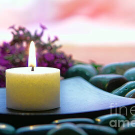 Meditation Candle by Olivier Le Queinec