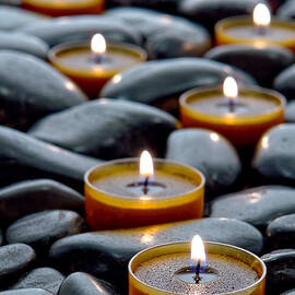 Meditation Candles by Olivier Le Queinec