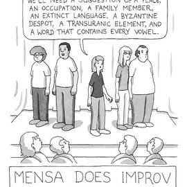 Mensa Does Improv by Charlie Hankin