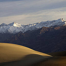 mesquite dunes and grapevine range by Joe Schofield