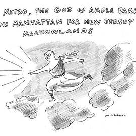 'metro, God Of Ample Parking, Spurns Manhattan by Michael Maslin