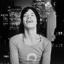 Mick Jagger Laughing by Cecil Beaton