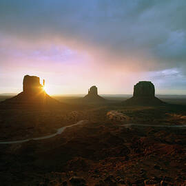 Mitens At Sunrise by Gary Yeowell