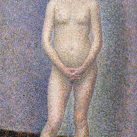 Model from the Front by Georges Pierre Seurat