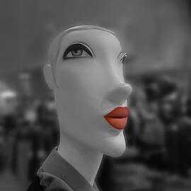 Model Lips by Richard Reeve