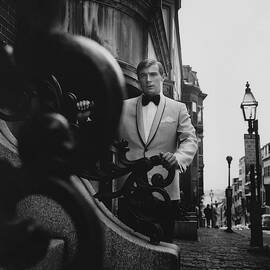 Model Wearing A Formal Craft Suit by Leonard Nones