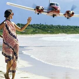 Model Wearing A Lanvin Dress by Kourken Pakchanian