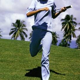 Model Wearing Chrissie Evert For Puritan by Bob Stone