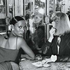 Models In The Plaza Hotel by Kourken Pakchanian