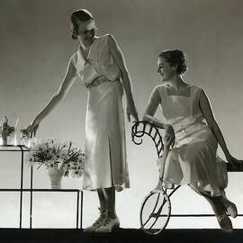 Models Wearing Dresses by Edward Steichen