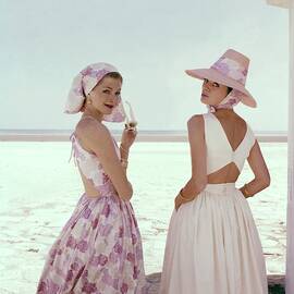 Models Wearing Summer Dresses by Sante Forlano