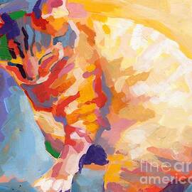 Mona Lisa's Rainbow by Kimberly Santini