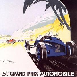 Monaco Grand Prix 1933 by Georgia Clare