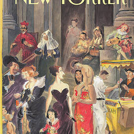 Monday At The Met by Edward Sorel