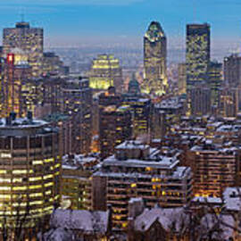 Montreal Skyline by Georgia Clare