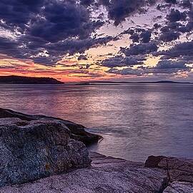 Monument Cove Sunrise by Jeff Sinon