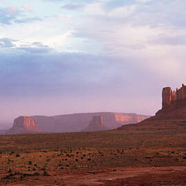 Monument Valley In Dust Storm by Gary Yeowell