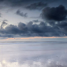 Moody Sky And Its Reflection In The by Gaps
