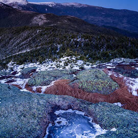 Moonrise Over Mount Washington by Jeff Sinon