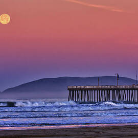 Moonset by Beth Sargent