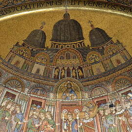Mosaic detail on San Marco basilica by Sami Sarkis Photography