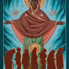 Mother of Sacred Activism with Eichenberg's Christ of the Breadline by William Hart McNichols