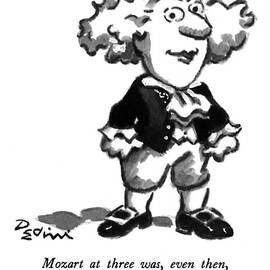 Mozart At Three by Eldon Dedini