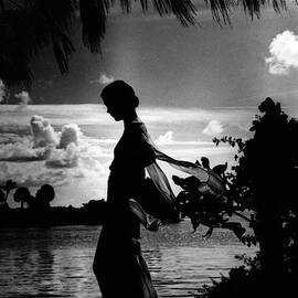 Mrs Allan A Ryan Jr At Palm Beach by Toni Frissell